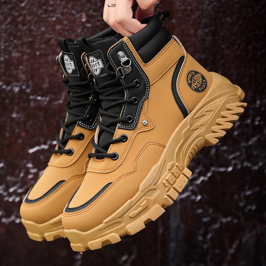 Damen sportliche Wanderschuhe mit rutschfester Profilsohle und verstärktem Knöchelschutz EB