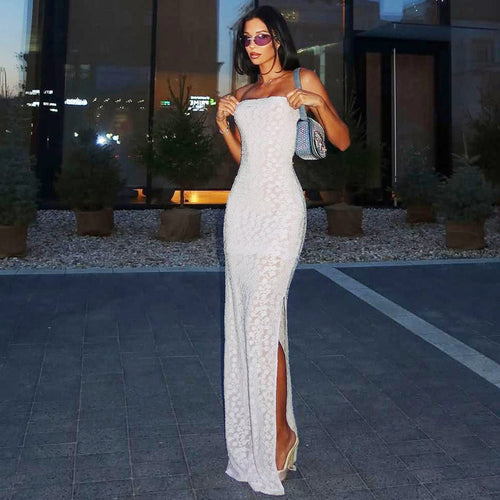 Damen Langarm Cocktailkleid EB