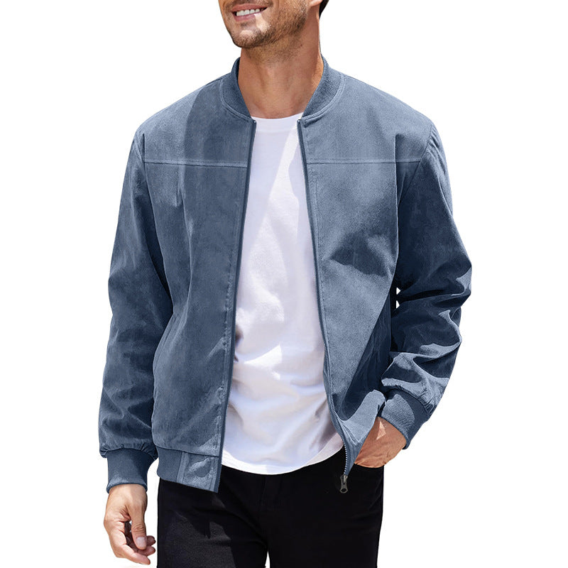 Herren stylische Bomberjacke mit sportlichem Schnitt EB