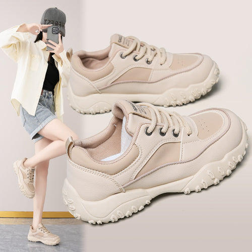 Damen Sportsneakers mit rutschfester Gummisohle und atmungsaktivem Obermaterial EB