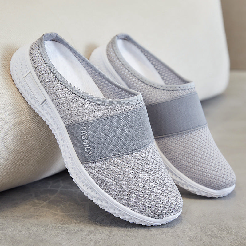 Damen Modische und atmungsaktive Clogs mit elastischer Bänder von EB