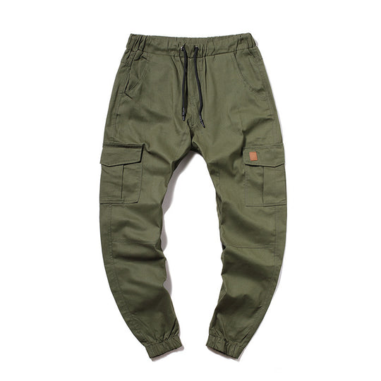 Herren Cargo-Hose mit elastischem Bund und praktischen Taschen EB