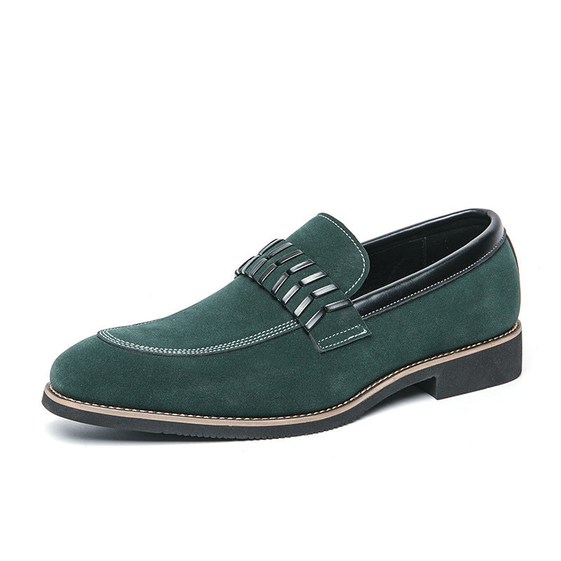 Damen elegante Mokassins mit modischem Riemen EB
