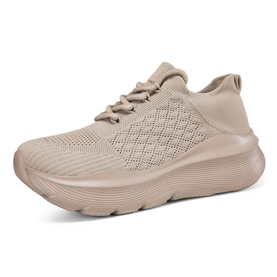 Damen Leichte Strick-Sneaker mit flexiblem Design EB