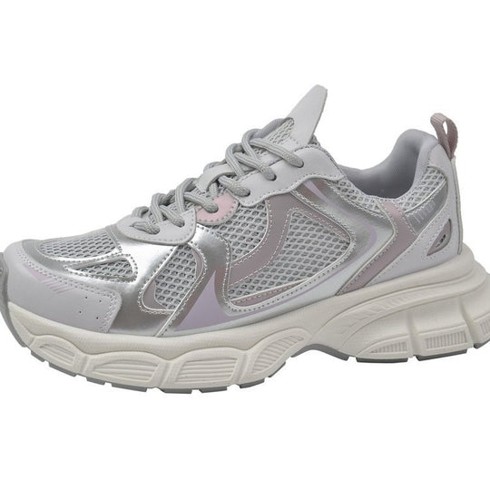 Damen sportive Sneakers mit atmungsaktiver Mesh-Oberfläche und weicher Dämpfung EB