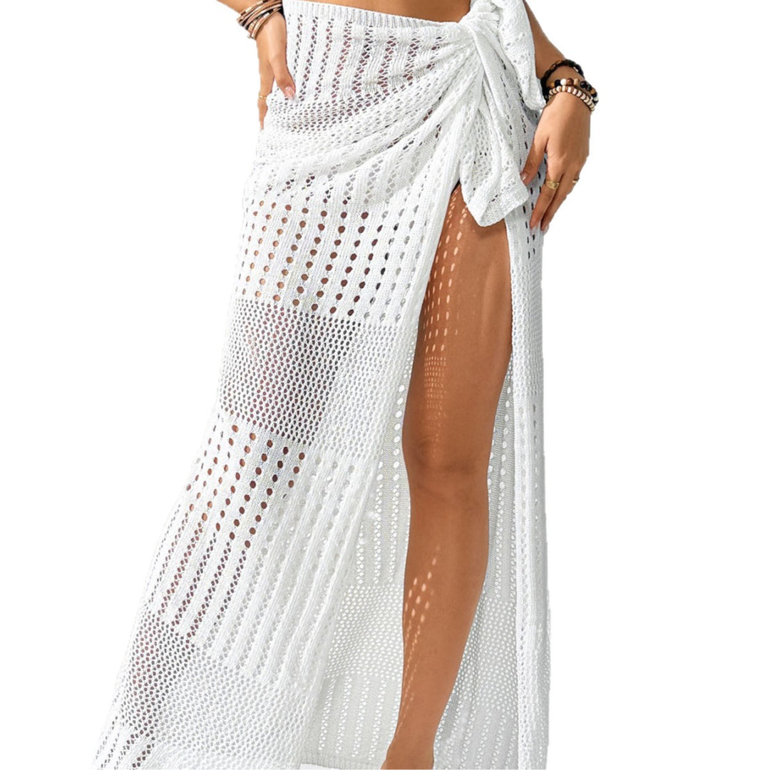 Damen luftiger Häkel-Strandsarong EB