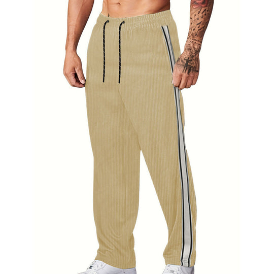 Herren Sportliche Freizeithose mit seitlichen Streifen EB