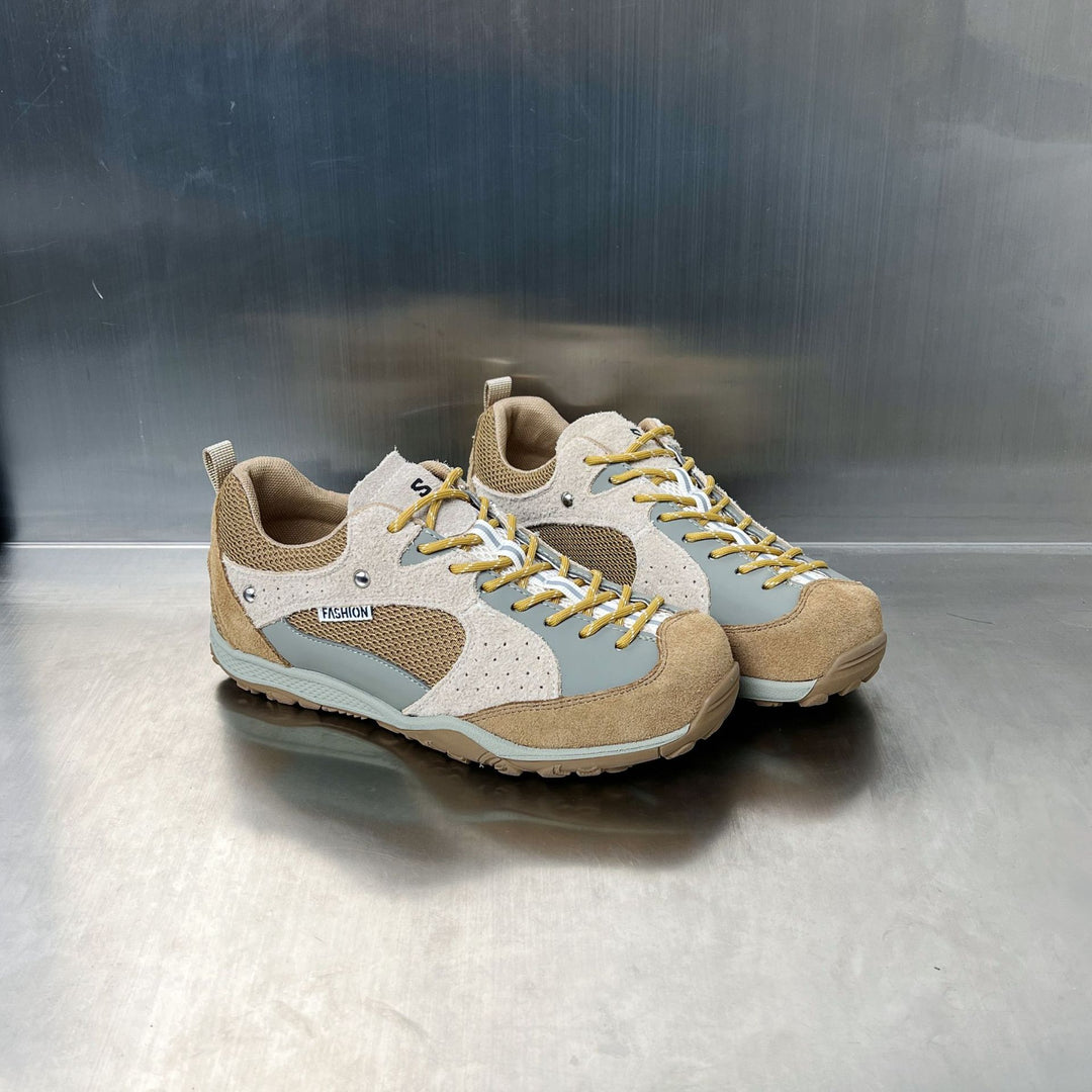 Damen Sportliche Wanderschuhe mit atmungsaktiver Netzstruktur und robustem Profil EB