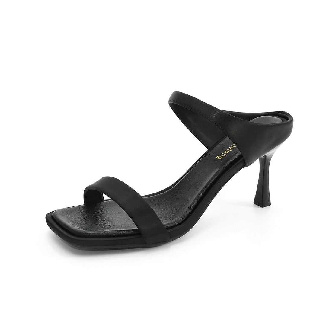Damen elegante Slingback-Pumps mit modischem Leopardenmuster EB