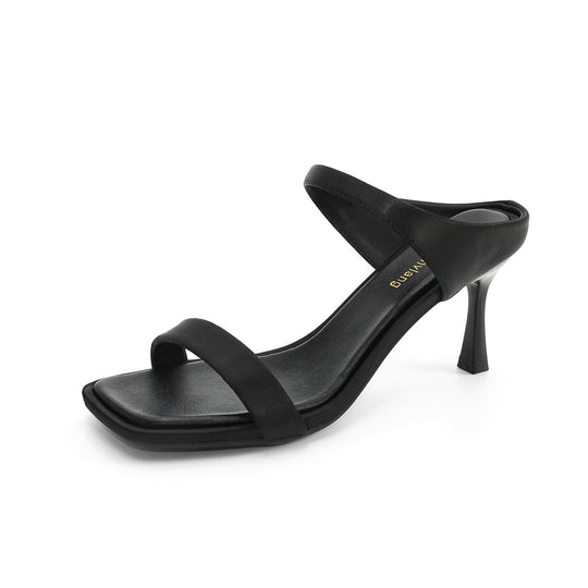 Damen elegante Slingback-Pumps mit modischem Leopardenmuster EB