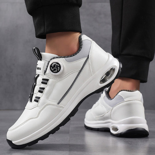 Herren nan sportlicher Freizeit-Sneaker mit Luftkapsel-Fersendämpfung, stufenlosem Klickverschluss und viskoelastischem Fußbett EB