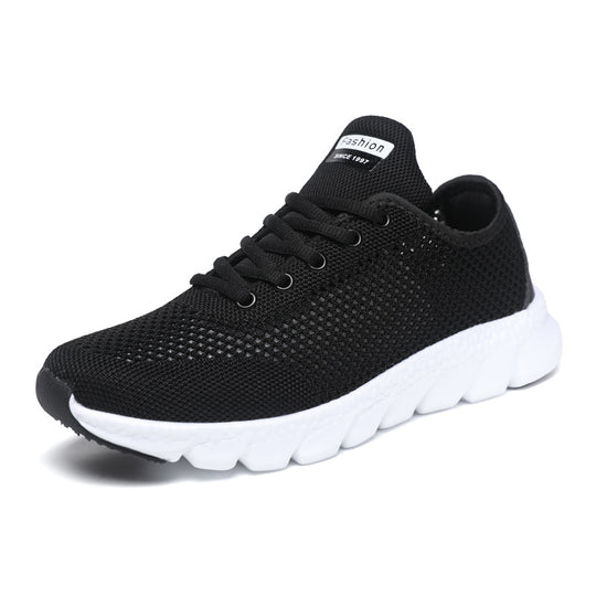 Damen atmungsaktive Freizeitsneaker mit flexibler Sohle EB