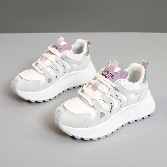 Damen Sportliche Lauf-Sneaker mit dämpfender Sohle und atmungsaktivem Obermaterial EB