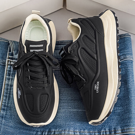 Damen Sportliche Sneakers mit atmungsaktivem Obermaterial und rutschfester Sohle EB