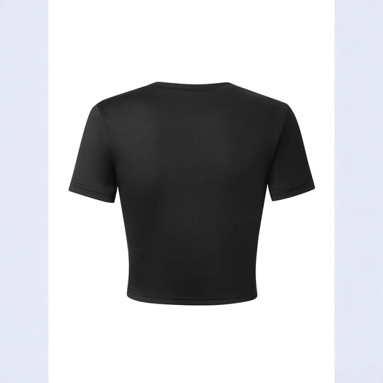 Damen T-Shirt mit stylischem Sternmotiv und Leo-Print EB