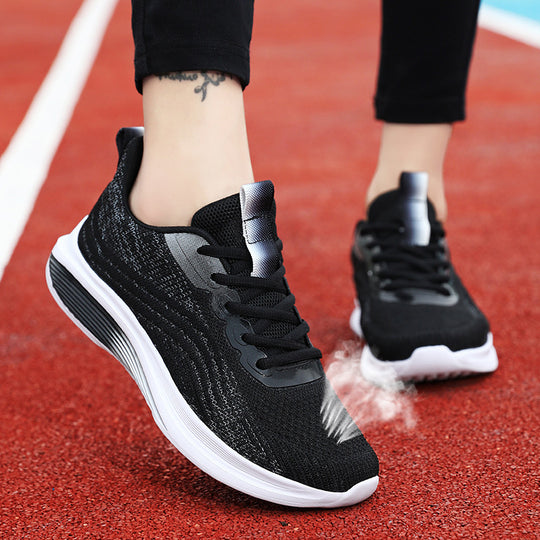 Damen Lauf-Sneaker mit atmungsaktiver Obermaterialstruktur und dämpfender Sohle EB