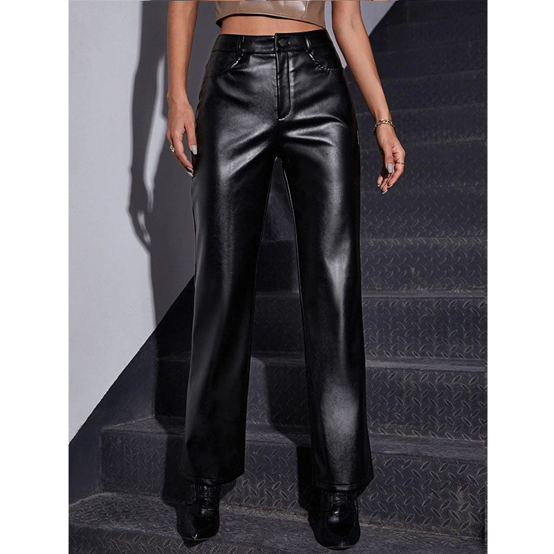 Damen Modische High-Waist hose EB