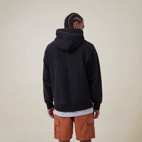 Damen nan oversized Kapuzenpulloverkleid mit Kängurutasche, verlängerter Silhouette und weichem French-Terry EB