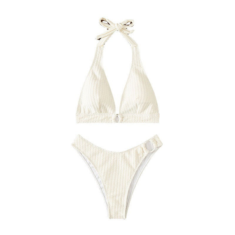 Damen Triangel-Bikini mit elegantem Ring-Design EB