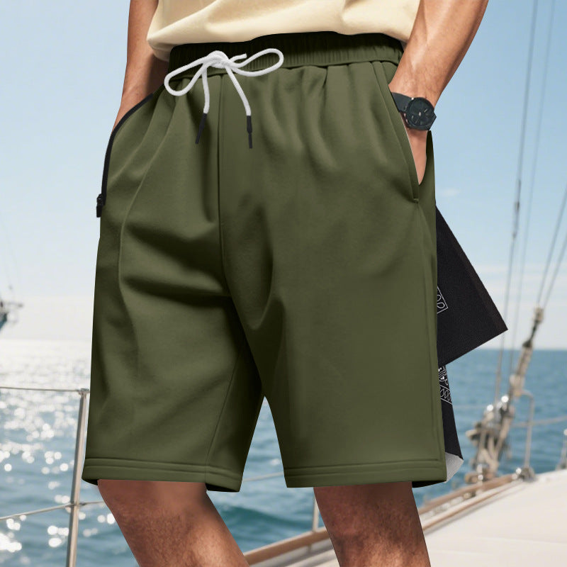 Herren Sportliche Segelshorts mit praktischen Seitentaschen und elastischem Bund EB