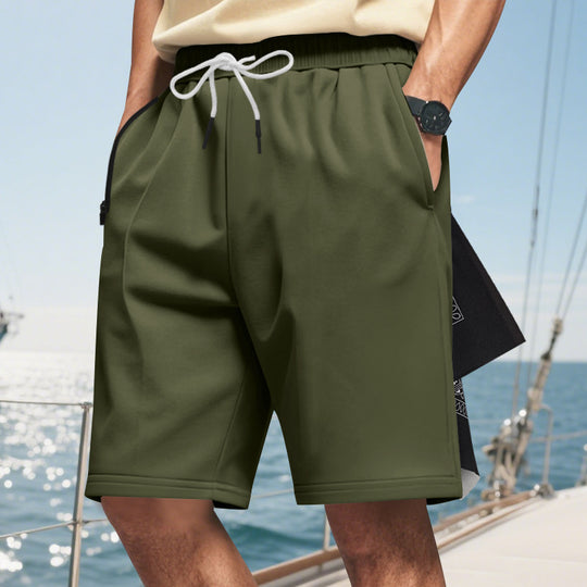 Herren Sportliche Segelshorts mit praktischen Seitentaschen und elastischem Bund EB