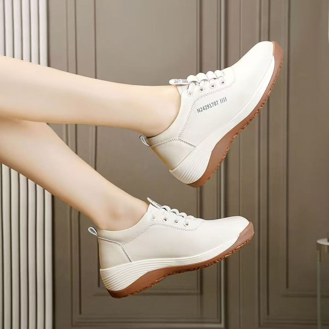 Damen Sportliche Sneaker mit modischem Schnürdesign und rutschfester Sohle EB