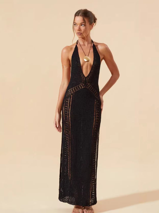 Damen Maxi-Strandkleid EB