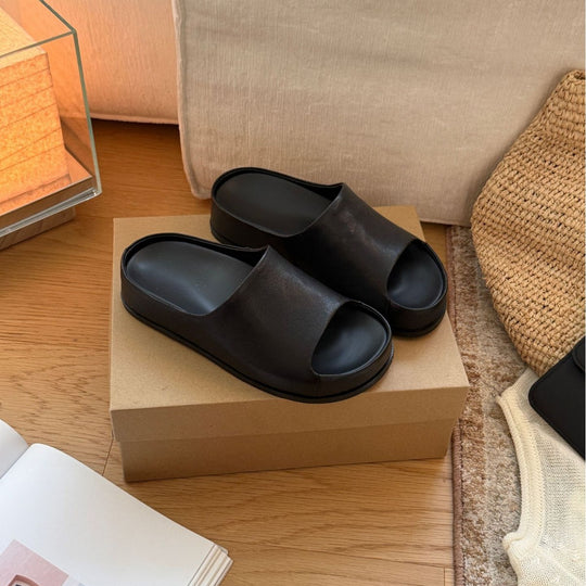 Damen Komfortable Lederriemensandalen EB