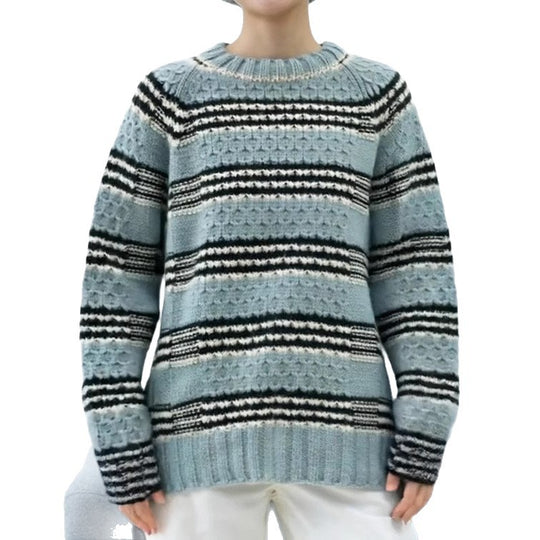 Damen gestrickter Pullover EB