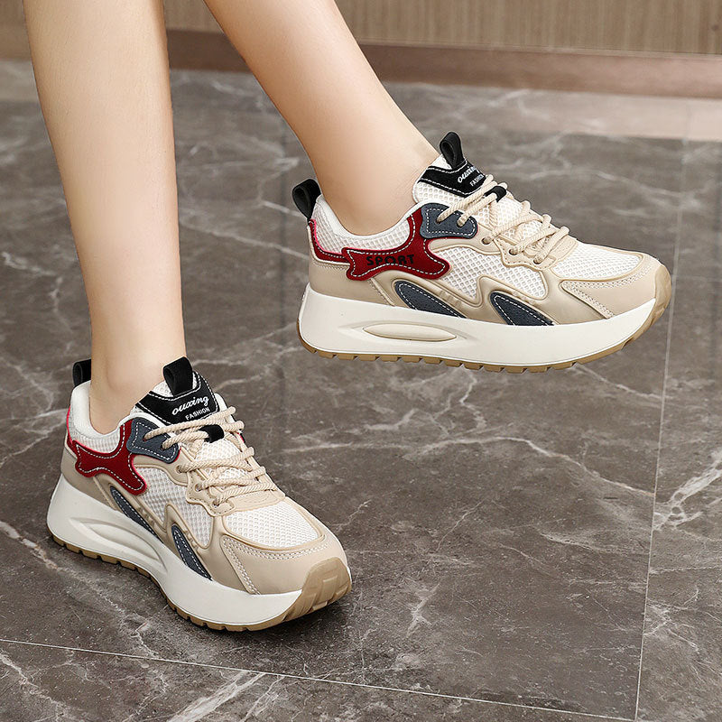 Damen Sportliche Sneakers mit ergonomischem Dämpfungssystem und atmungsaktiver Obermaterialstruktur EB