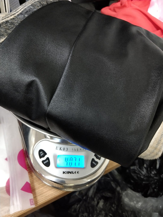 Damen modische Karomuster Jacke mit ärmeln EB