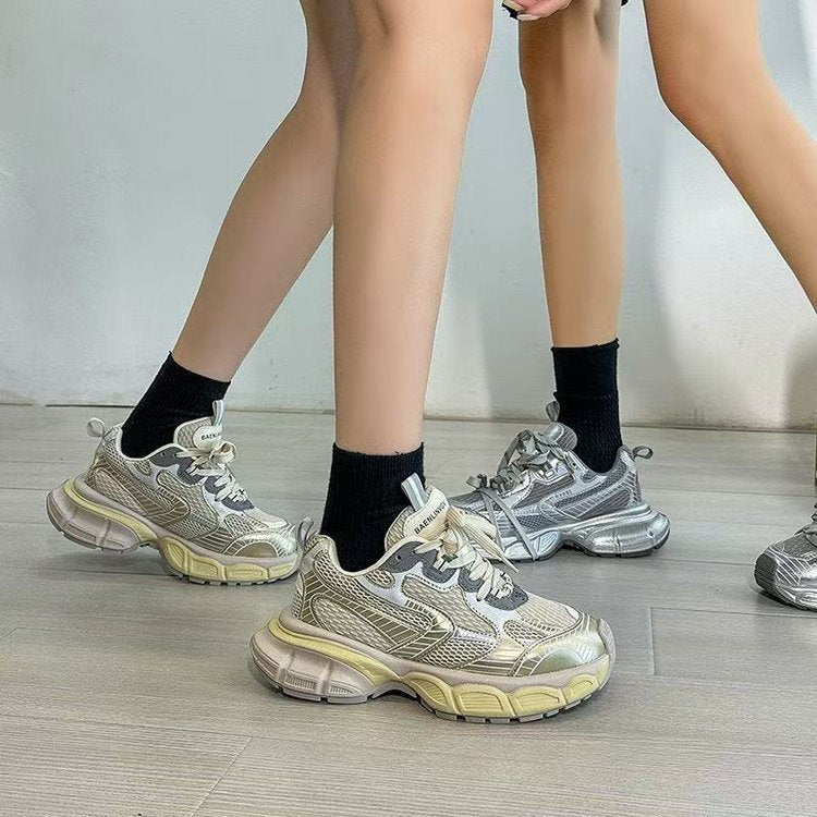 Damen Sportliche Chunky Sneakers mit innovativer Dämpfungstechnologie EB