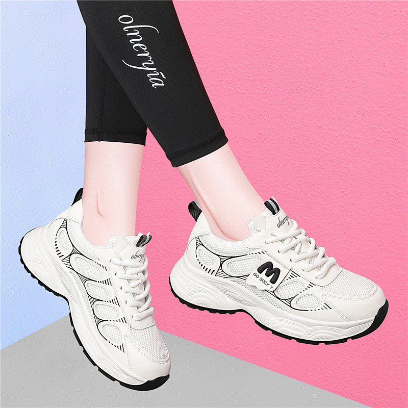 Damen Sportliche Mesh-Sneaker mit dämpfender Sohle und ergonomischem Design EB