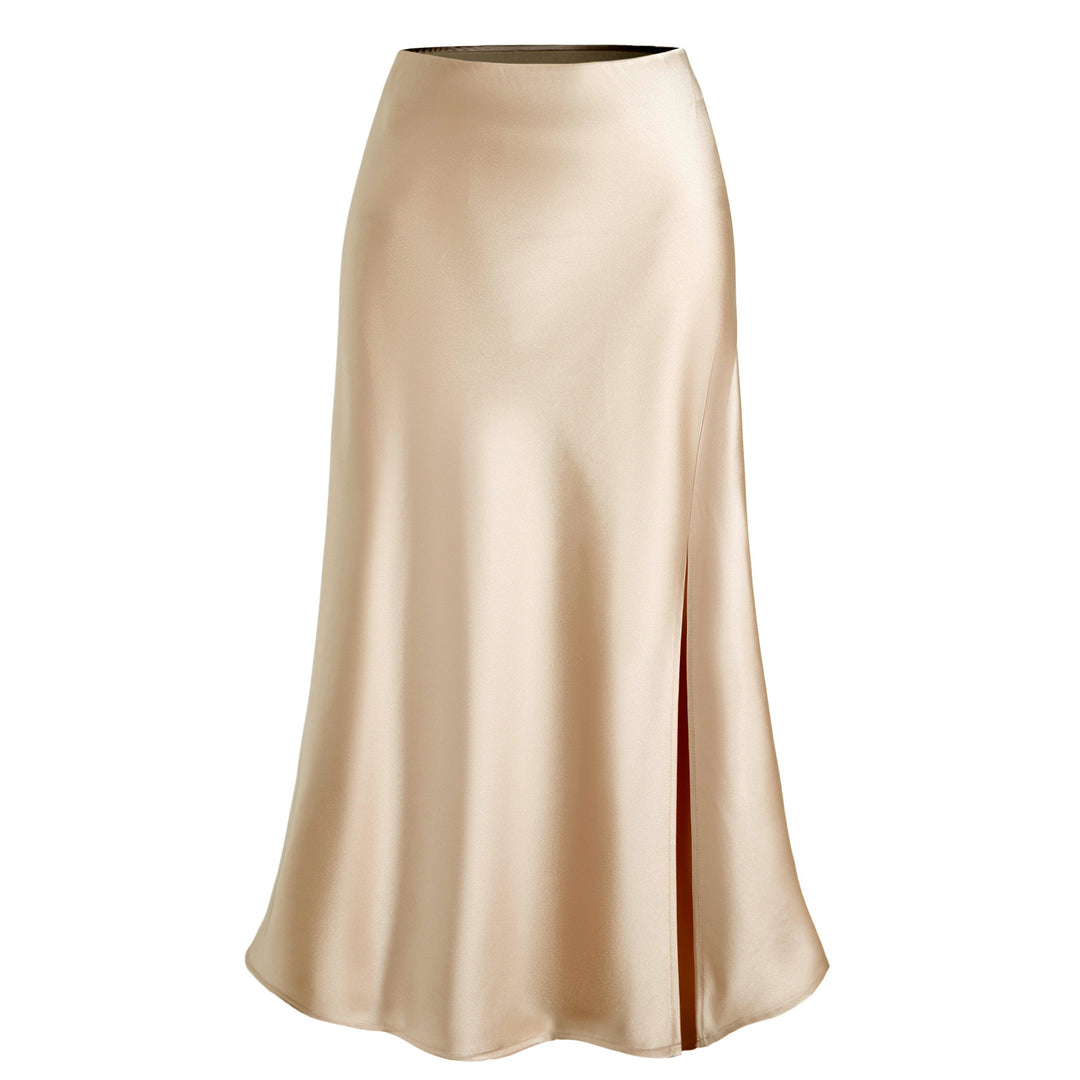 Damen Eleganter und fließender Maxikleid EB
