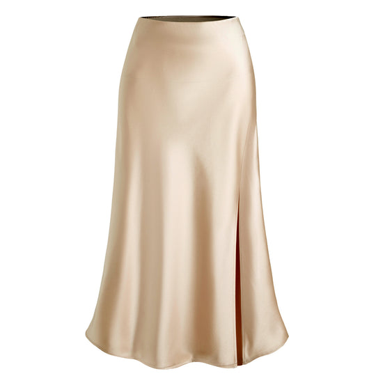 Damen Eleganter und fließender Maxikleid EB