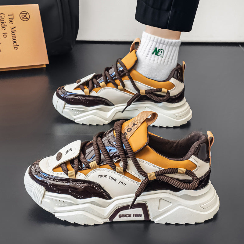 Damen Sportliche Chunky Sneakers mit innovativem Dämpfungssystem und stabiler Sohle EB