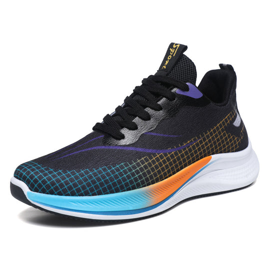 Damen Hochtechnologische Laufschuhe mit atmungsaktivem Obermaterial und dämpfender Sohle EB