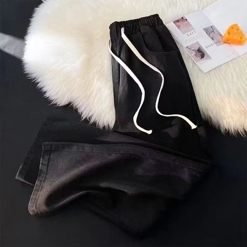 Herren Sportliche Freizeithose mit Kordelzug und tiefen Taschen EB