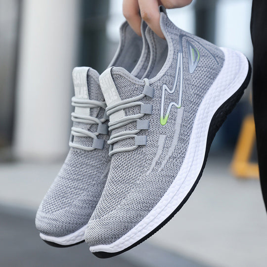 Damen Sportliche Laufschuhe mit atmungsaktivem Mesh-Obermaterial und flexibler Sohle EB