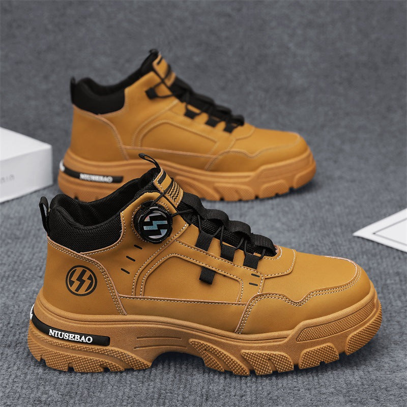 Damen Sneakers mit atmungsaktiver High-Top Konstruktion und rutschfester Profilsohle EB