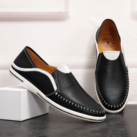 Herren Elegante Mokassins mit bequemer Innensohle EB