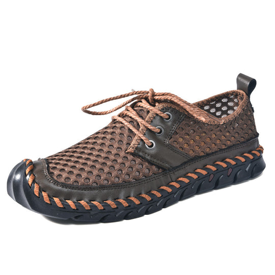 Herren Atmungsaktive Netzsneaker mit rutschfester Sohle EB