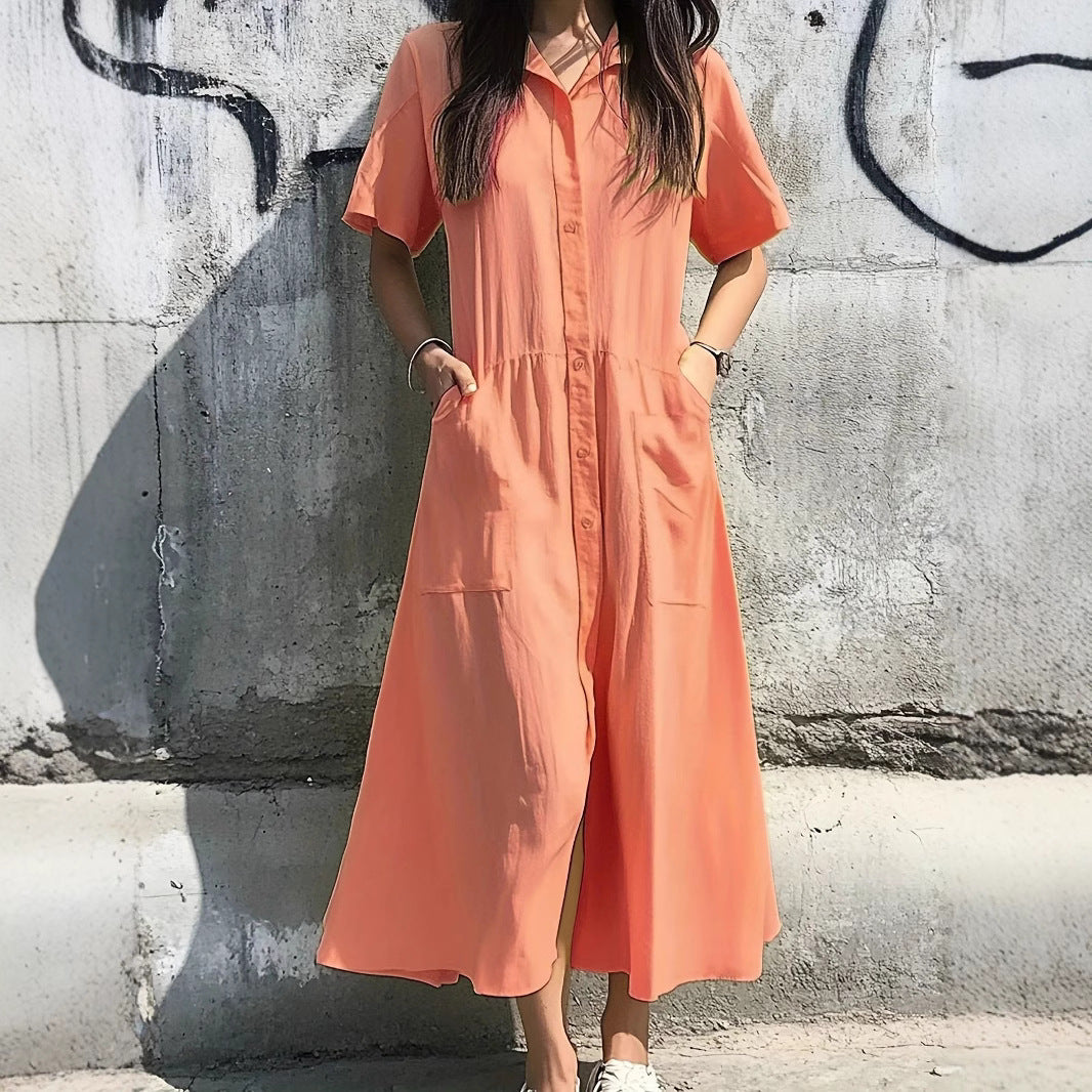 Damen Sommerkleid im lockeren Schnitt EB