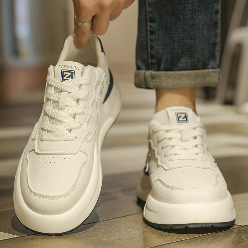 Damen Hochwertige Chunky Sneakers mit atmungsaktivem Mesh-Heel und dämpfender Sohle EB