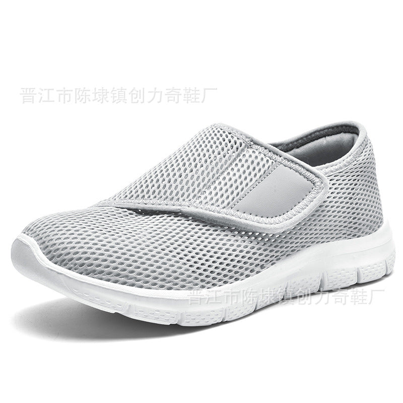 Damen Bequeme Slip-On Sneakers mit atmungsaktiver Netzstruktur EB