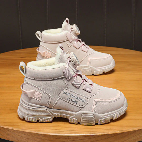 Damen geschlossene Winterstiefel mit anpassbarem Verschlusssystem EB