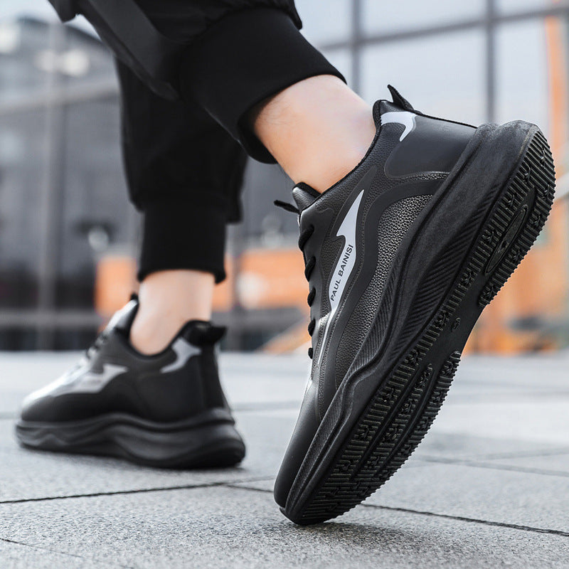 Herren trendige Sneaker mit stoßdämpfender Sohle und atmungsaktivem Obermaterial EB