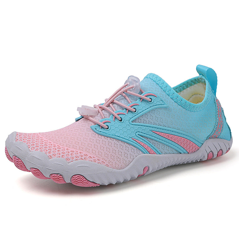 Damen Aqua-Sport-Schuhe mit rutschfester Sohle und atmungsaktivem Mesh-Obermaterial EB