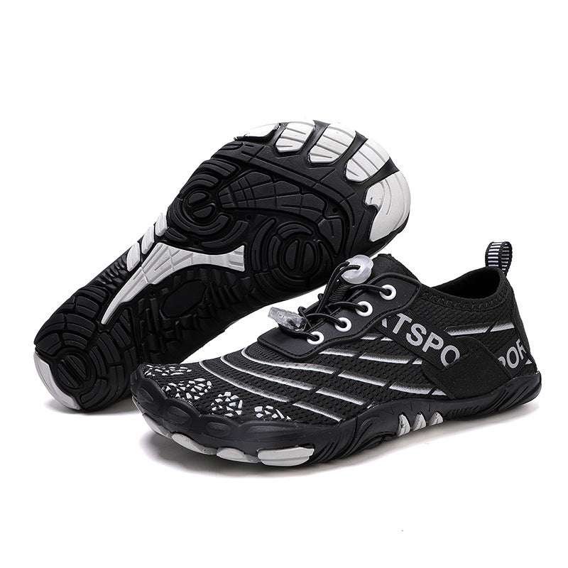 Damen Sportliche Wassersportschuhe mit atmungsaktiver Struktur und rutschfester Sohle EB
