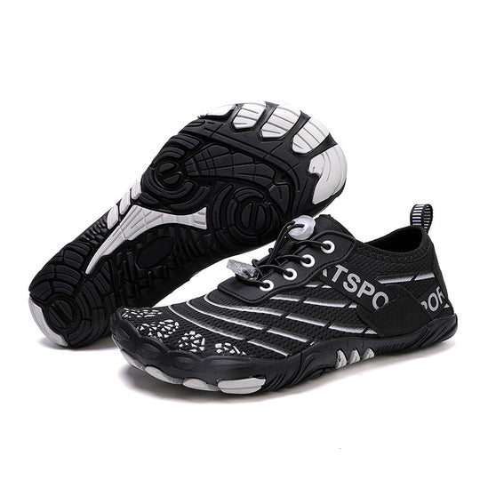 Damen Sportliche Wassersportschuhe mit atmungsaktiver Struktur und rutschfester Sohle EB